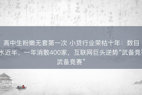 高中生粉嫩无套第一次 小贷行业荣枯十年：数目缩水近半、一年消散400家，互联网巨头逆势“武备竞赛”